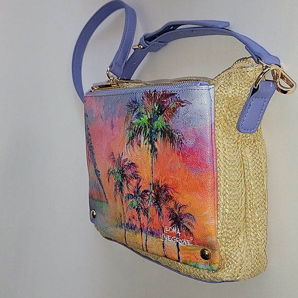LEOMA LOVEGROVE TROPICAL PALM TREE CROSSBODY BAG - Picture 4 of 15
